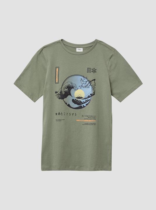 Produktbild S.Oliver T-Shirt T-Shirt mit Frontprint (158, 164)
