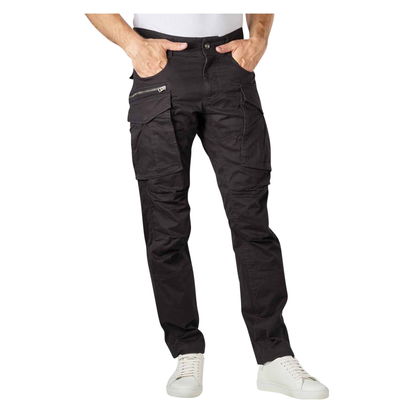 Replay, Herren, Hosen, Joe Cargo Pant Relaxed Fit Black, Schwarz, (W31/L32)