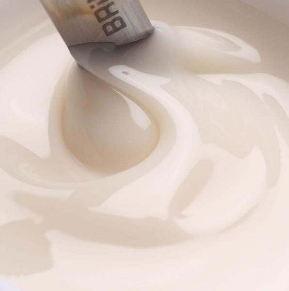 Actual product image BrillBird Latte - Milky white gel 50ml (Milky white gel, Gel-Effect Nail Polish)