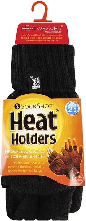 Produktbild Heat Holders Fingerlose Handschuhe Gestrickt Thermo Winter - 2.3 Tog (One Size)