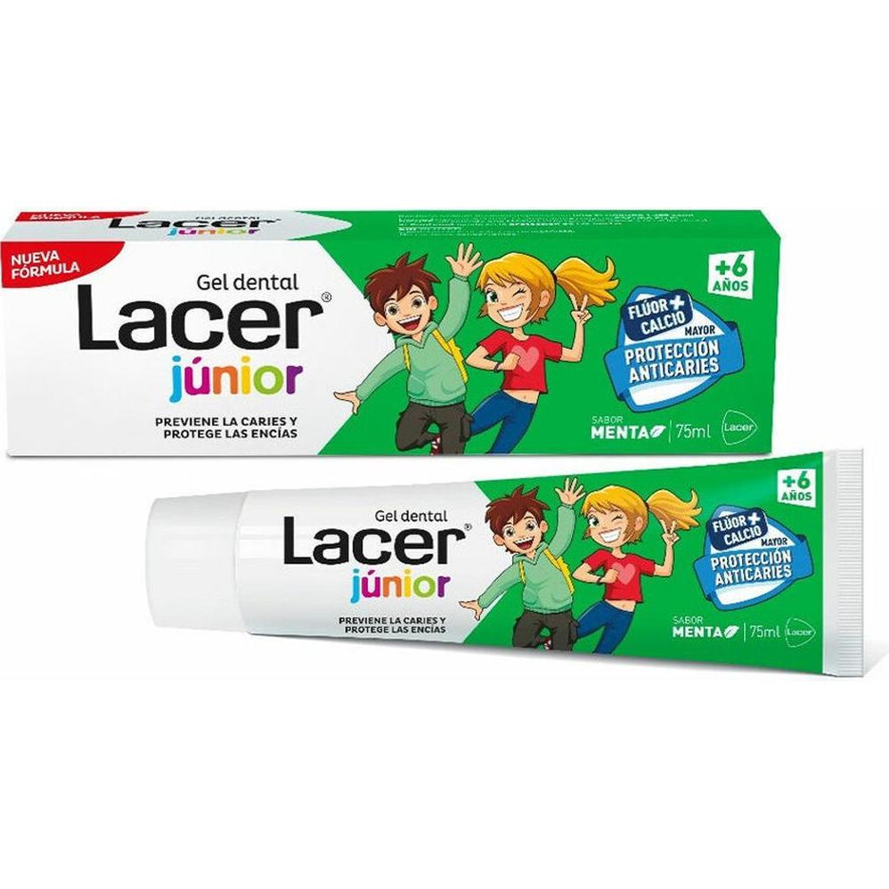 Lacer, Zahnpasta, Junior Zahngel Minze 75ml (75 ml)
