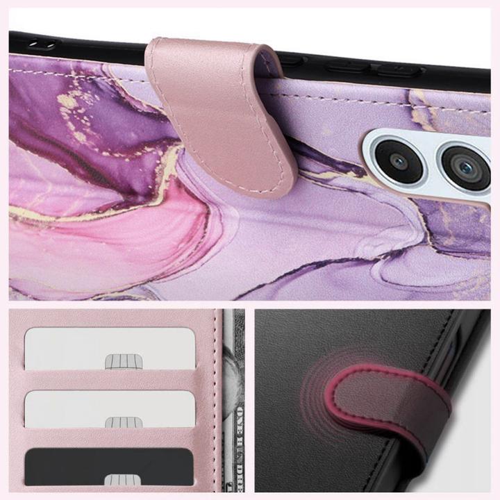 Image du produit Tech Kaardivahega mobiiliümbris Galaxy A35 Wallet Marble (Samsung Galaxy A35)