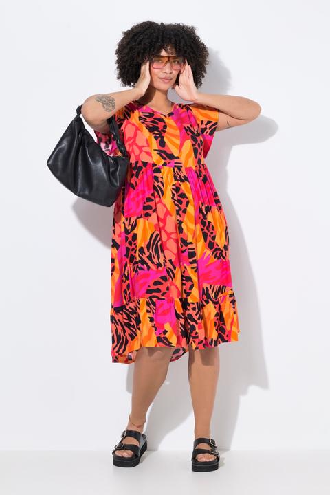 Produktbild Angel of Style Kleid, A-Linie, leuchtender Animal-Patchprint (48)