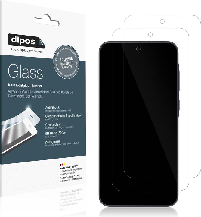 Actual product image Dipos Anti-Shock Screen Protector Clear (1 Piece, Samsung Galaxy A56)
