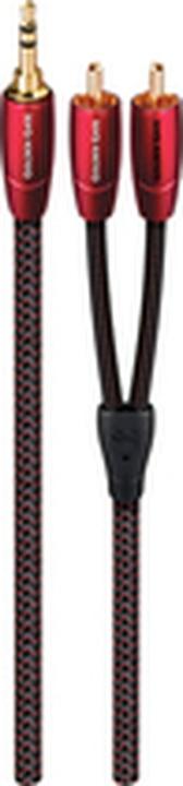 Actual product image Audioquest Golden Gate 3.5mm naar 2x RCA cable - Mini Jack transition cable - 1.5m (1.50 m, 3.5mm jack (AUX))