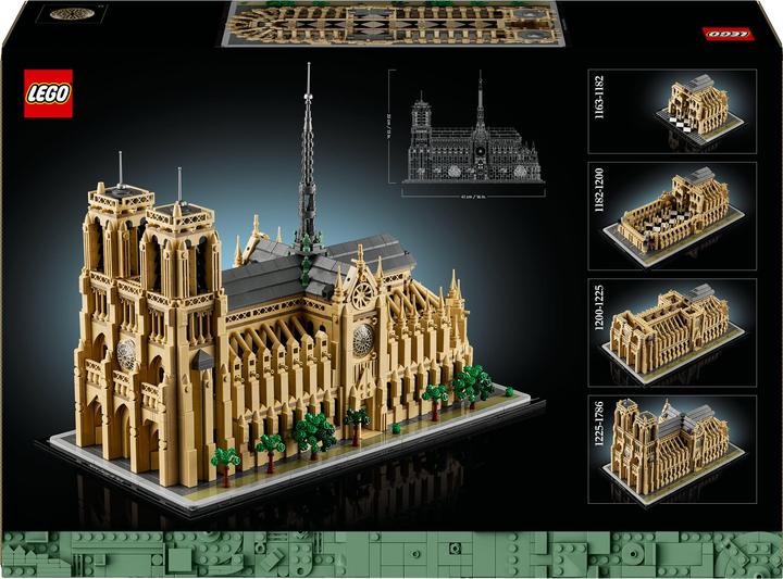 Immagine prodotto LEGO Notre-Dame de Paris (21061, LEGO Architecture)