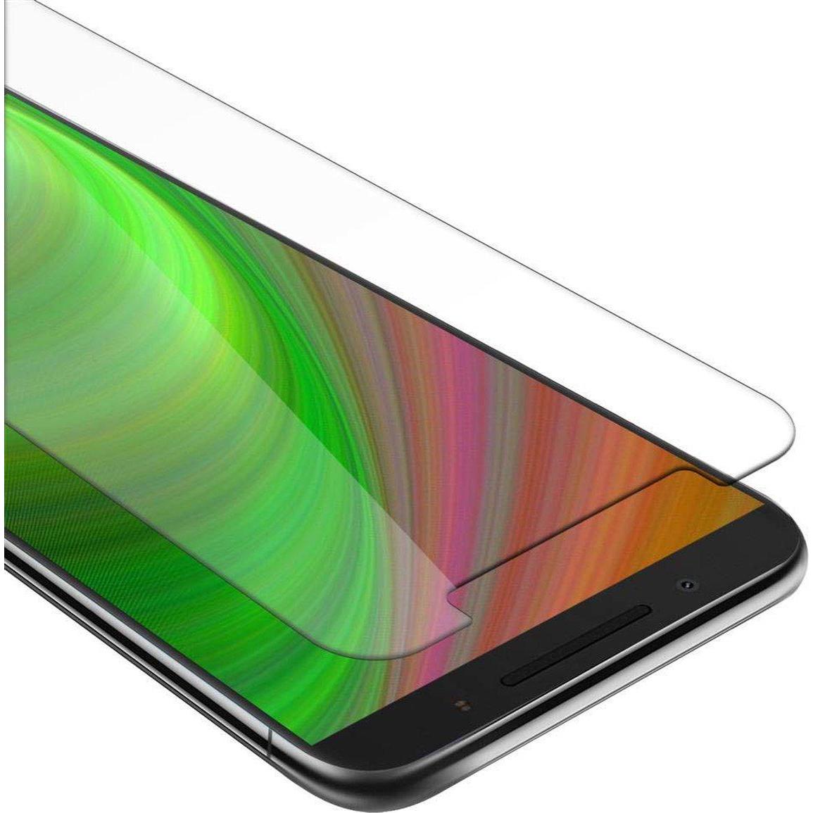 Thumbnail - Cadorabo Displayschutzglas (1 Stück, Alcatel 3x), Smartphone Schutzfolie, Transparent