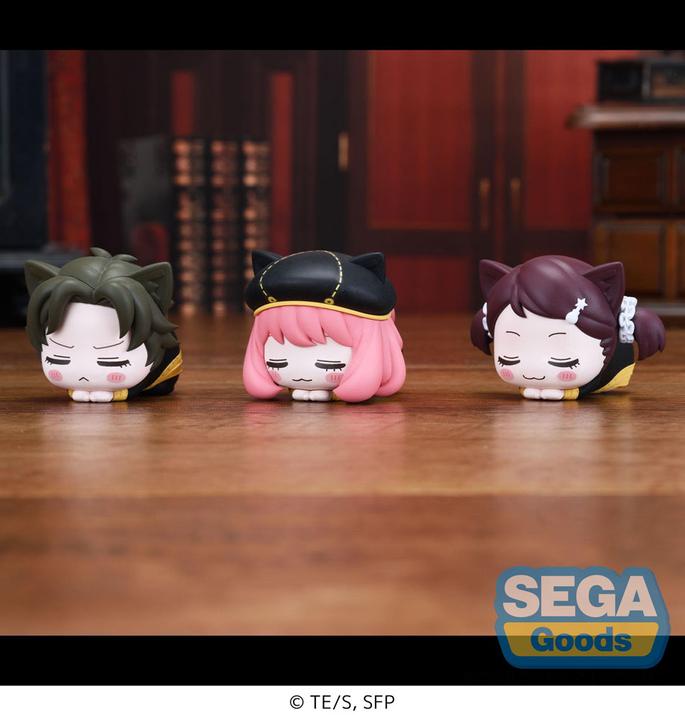 Actual product image Sega Spy x Family statuette PVC Ohiruneko PM Damian, Anya or Becky Vol.2 4.5 cm