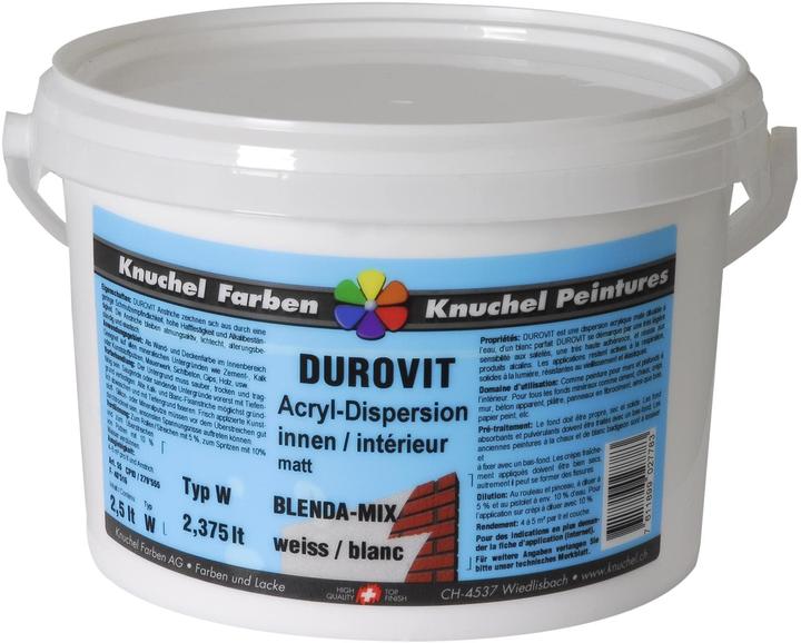 Knuchel Durovit peinture mixte