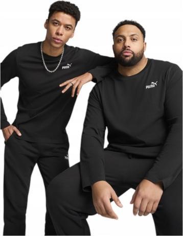 Actual product image Puma Herren Eno.1 Logo Langarm-T-Shirt Schwarz (XL)