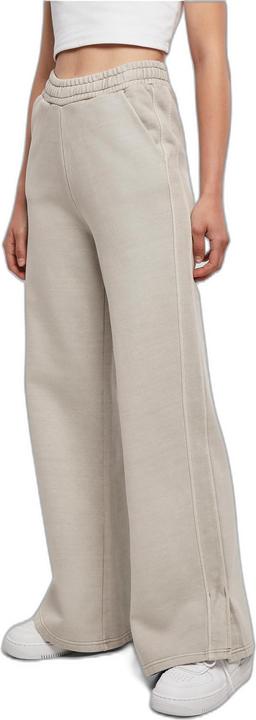 Actual product image Urban Classics Ladies Heavy Terry Garment Dye Slit Pants - 19389 (5XL)