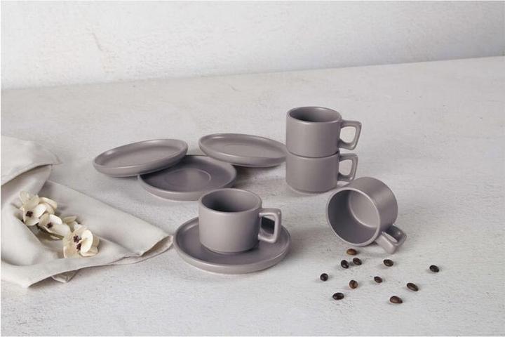 Actual product image BerlingerHaus Haus Espressotassenset, Taupe Collection (100 ml, 4 x)