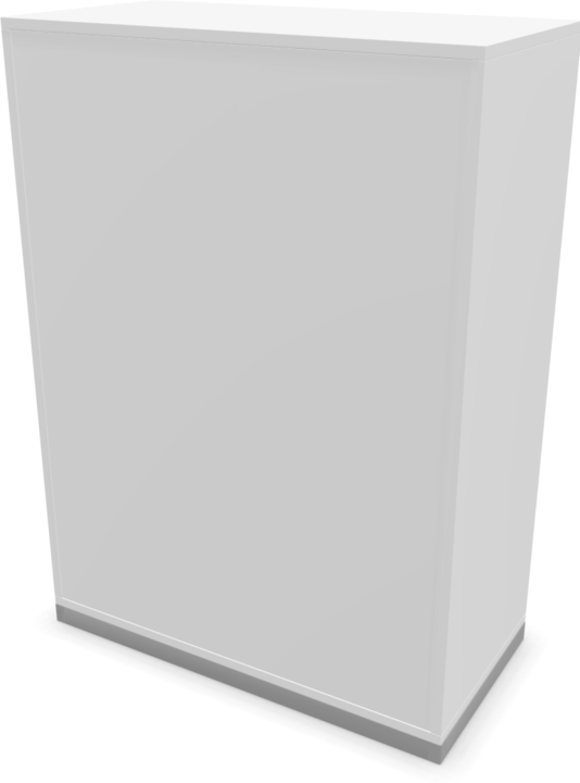 Actual product image Narbutas Choice sliding door cabinet (80 x 40 x 111.5 cm)