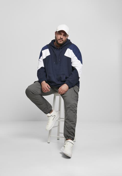 Actual product image Urban Classics Oversize 3-Tone Hoody (M)