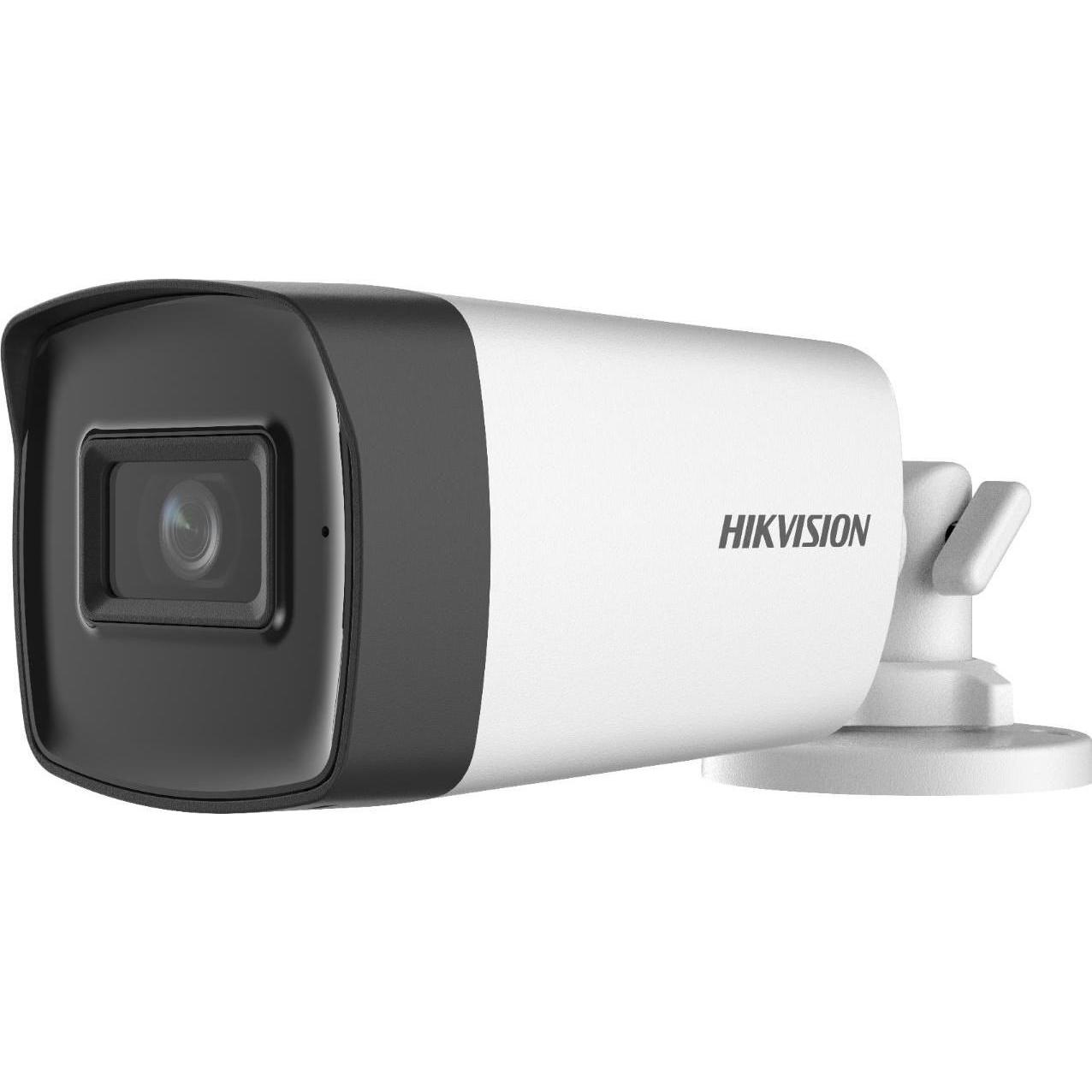 Hikvision DS-2CE17H0T-IT3FS(2.8MM) (2560 x 1944 Pixels), Netzwerkkamera, Weiss, Schwarz