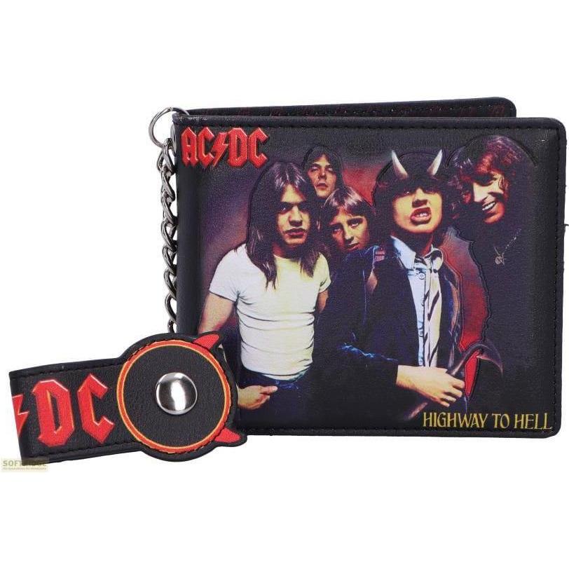 Nemesis Now, Herren, Portemonnaie, AC/DC Geldbeutel Highway to Hell, Schwarz