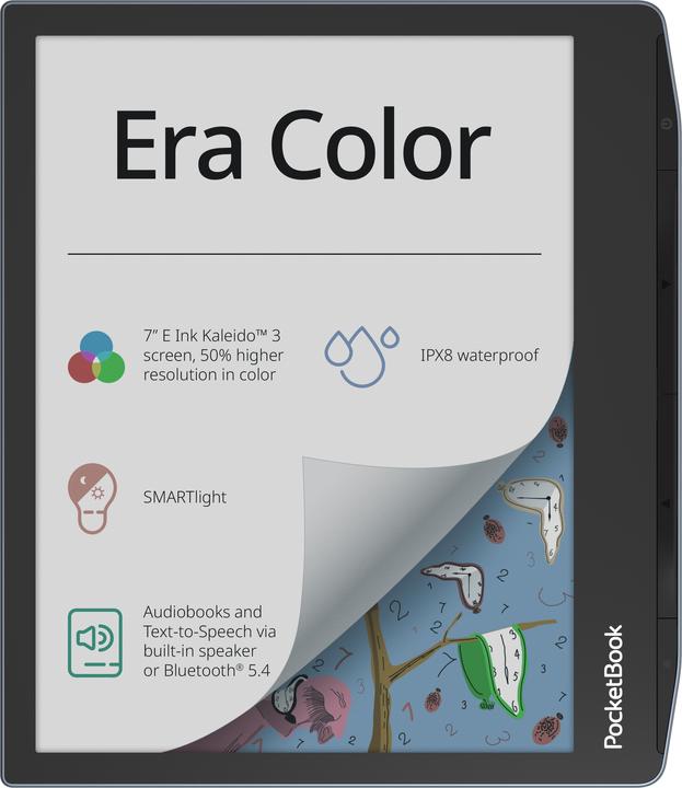 Productafbeelding PocketBook Era Color + Flip Cover (7", 32 GB, Zwart)
