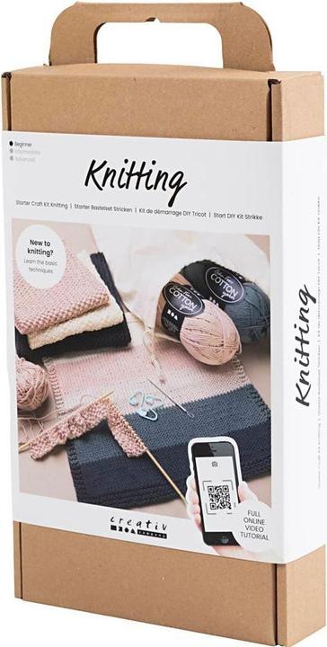 Actual product image Creativ Company Starter Knitting Kit