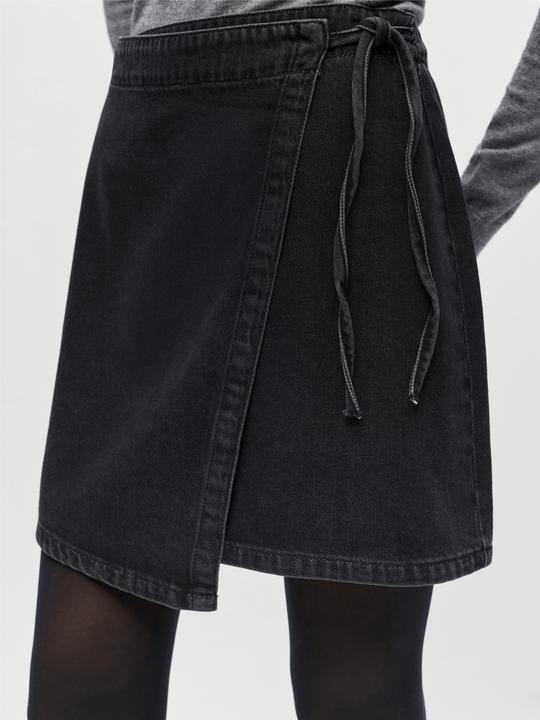 Produktbild Object Denim Wickelrock (34)