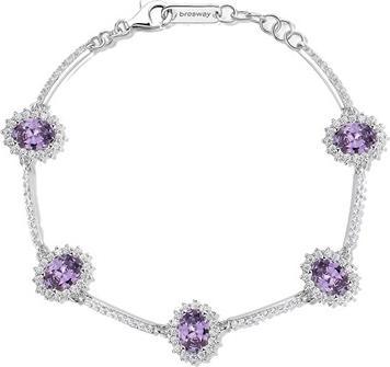 Image du produit Brosway - Luxury silver bracelet with zircons Fancy Magic Purple FMP43