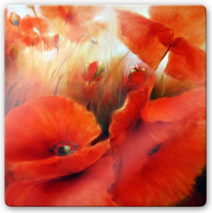 Produktbild Trenddeko Roter Mohn (20 x 20 cm)