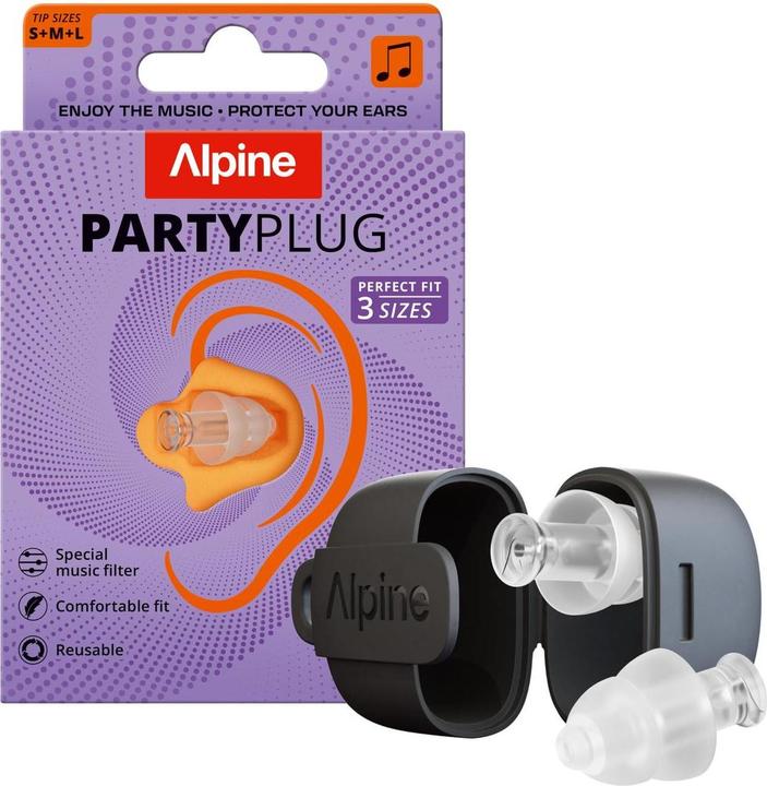 Actual product image Alpine PartyPlug Earplugs (2x)
