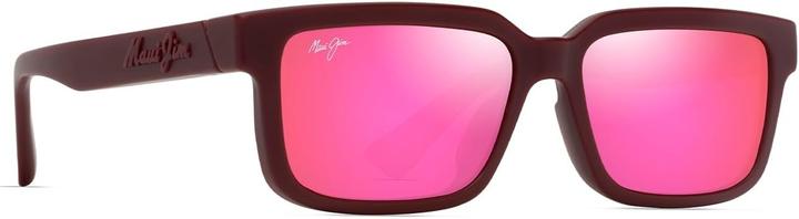 Actual product image Maui Jim Hiapo AF Polarized Rectangular Sunglasses