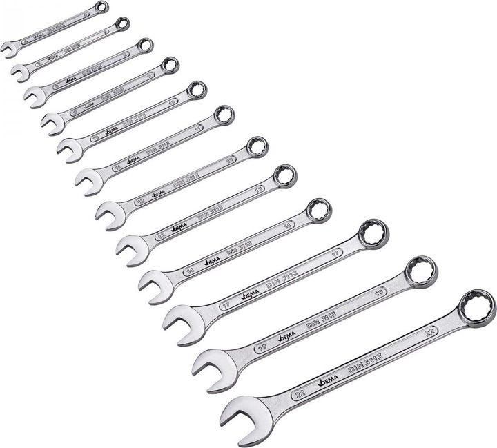Produktbild Dema Ring-/Gabelschlüssel 12tlg. (13 mm, 11 mm, 12 mm, 10  mm, 14 mm)