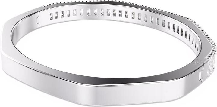 Produktbild Swarovski Matrix Armreif Baguette Schliff Weiss (17 cm, Swarovski Metall)