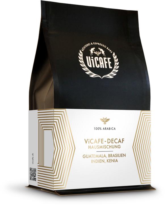 Vicafe Coffee beans Decaf house blend 350 g (350 g, Medium roast)