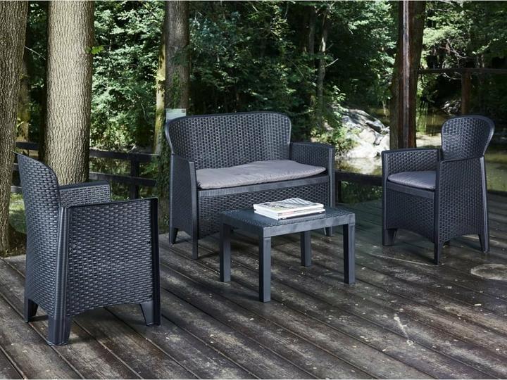 Image du produit Ipae-Progarden Furnit Set Garden Jungle Anthr With Pill