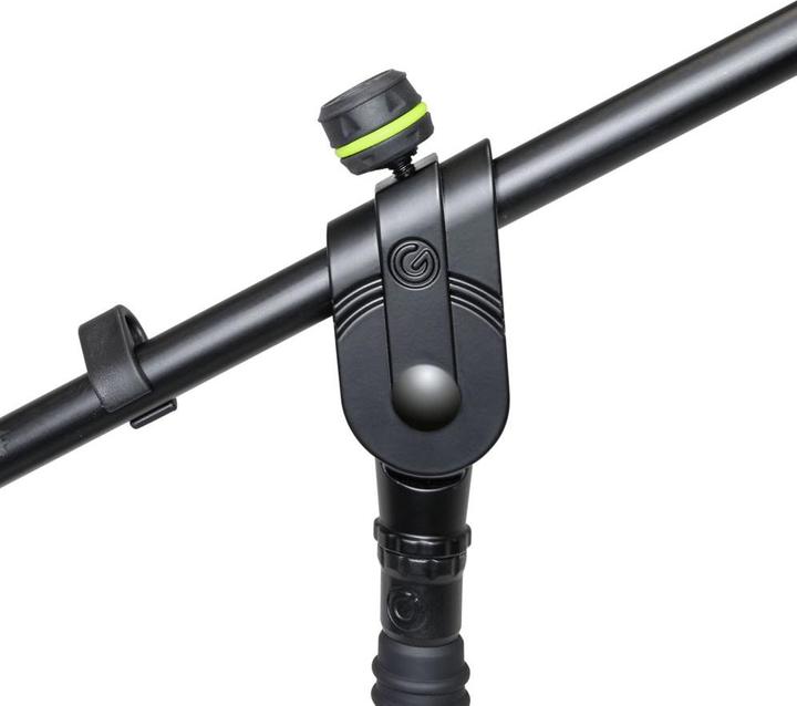 Image du produit Gravity MS 4222 B - Pied de micro court avec trépied pliable et perche extensible à 2 points, noir