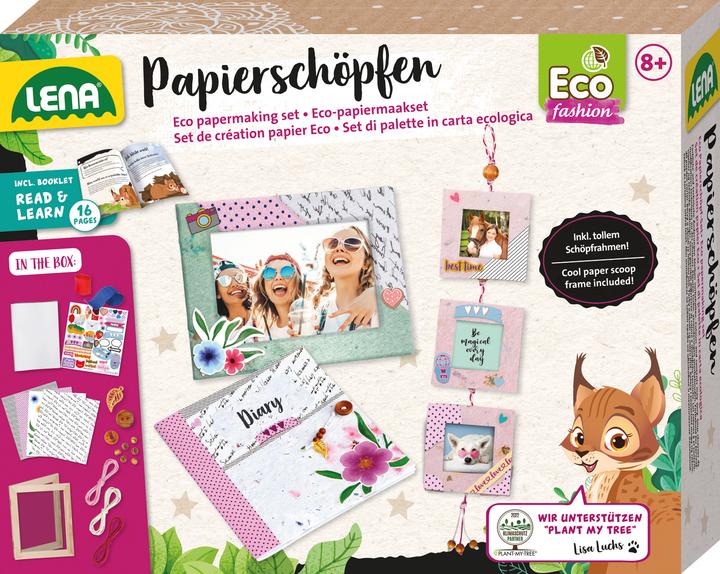Actual product image Lena Eco paper scooping, FSC RECYCLED, folding box