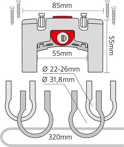 Produktbild KlickFix Lenkeradapter