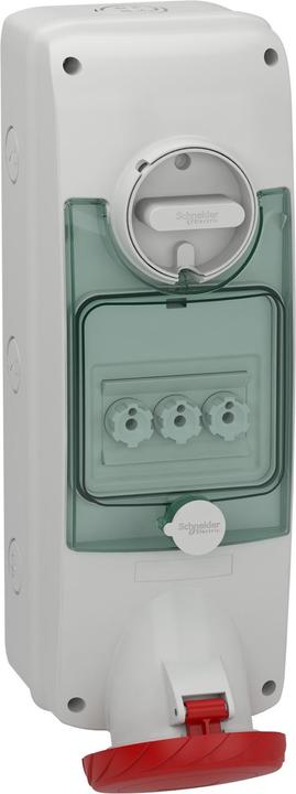 Actual product image Schneider Electric SE PKB63R535 W. socket D0-Si. lock. Ip65 63A 400V 5P