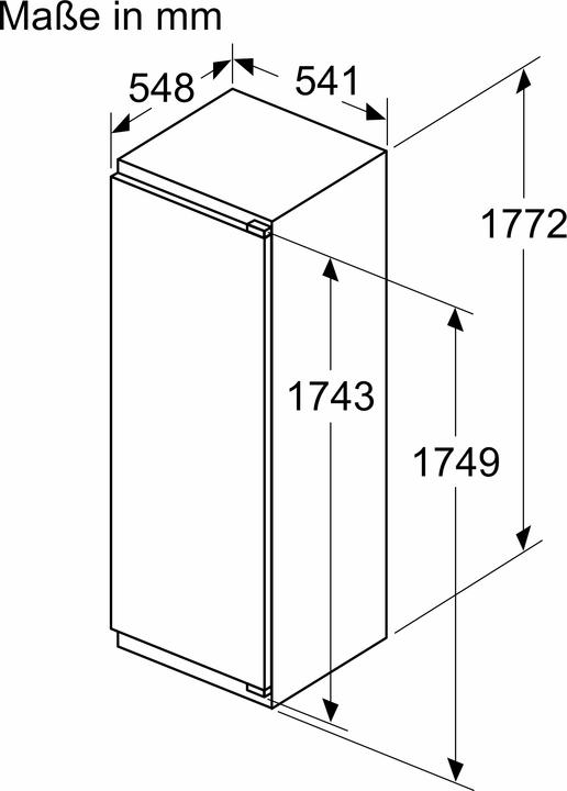 Produktbild Bosch Hausgeräte KIR81VFE0 (310 l)