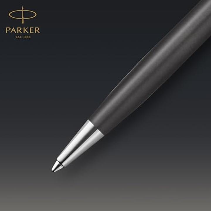 Actual product image Parker Ballpoint pen Sonnet Prem. Metal & Grey P.G.C. sw M (Pink gold, Metallic, Grey, 1 x)
