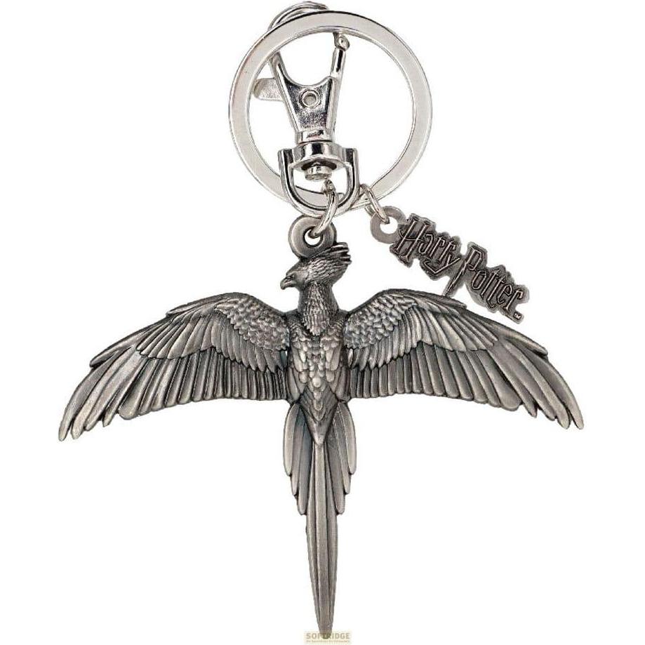 Monogram, Portachiavi, Harry Potter Metall-Schlüsselanhänger Phoenix, Multicolore