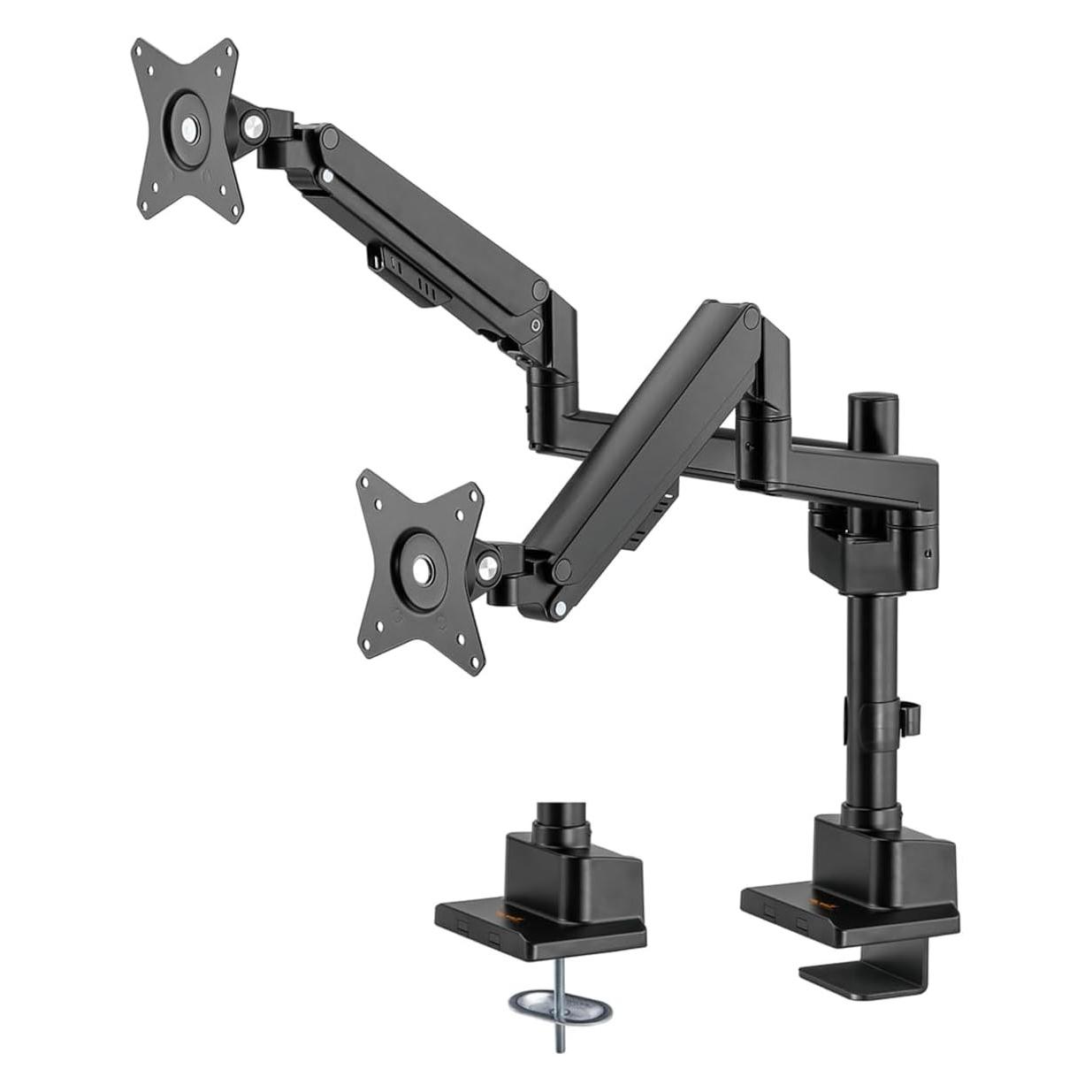MyWall My Wall Hl 51-2L Monitor-Tischhalterung 43, 2cm (17/ ) - 81, 3cm (32/ ) Drehbar, Neigbar (Tisch, 32", 9 kg), Monitor Halterung, Schwarz