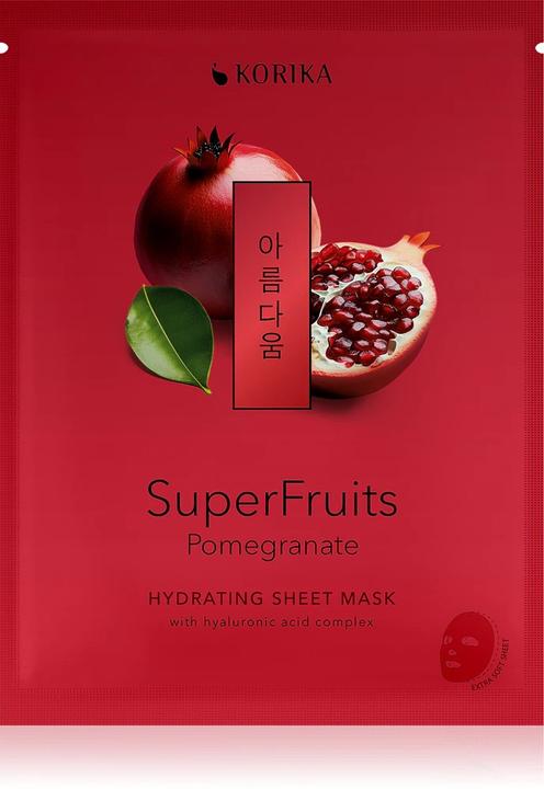 Produktbild Korika - Gift set of Superfruits sheet masks 7 Ã— 25 g