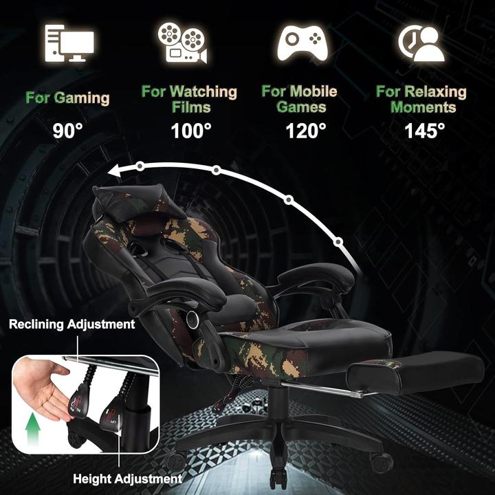 Produktbild Woltu Camouflage Kunstleder