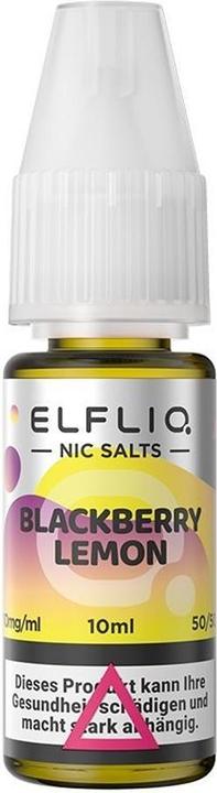 Produktbild Elfbar ELFLIQ, Blackberry Lemon 20mg (Brombeere, Zitrone)