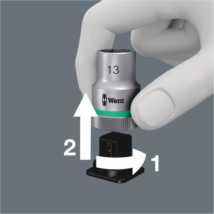 Actual product image Wera Belt B 1 Zyklop socket set (19 mm, 15 mm, 17 mm, 12 mm, 13 mm, 16 mm, 18 mm, 8 mm, 10 mm)