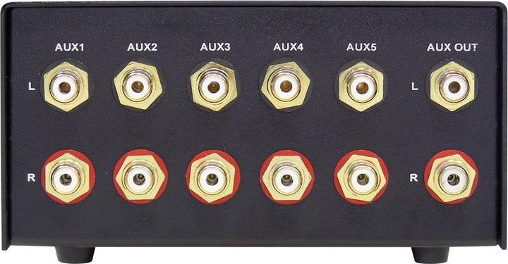 Produktbild Dynavox AUX-S Cinch-Audio-Switch Schwarz