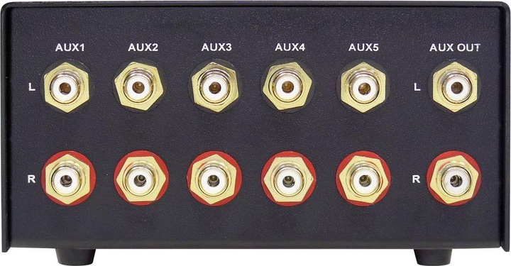 Produktbild Dynavox AUX-S Cinch-Audio-Switch Schwarz