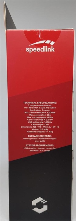 Produktbild Speedlink Decus Respec (Kabelgebunden)