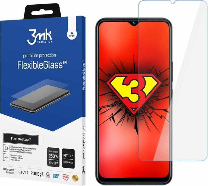 Actual product image 3MK Motorola Moto E22 - FlexibleGlass? (1 pcs., Motorola Moto E22)