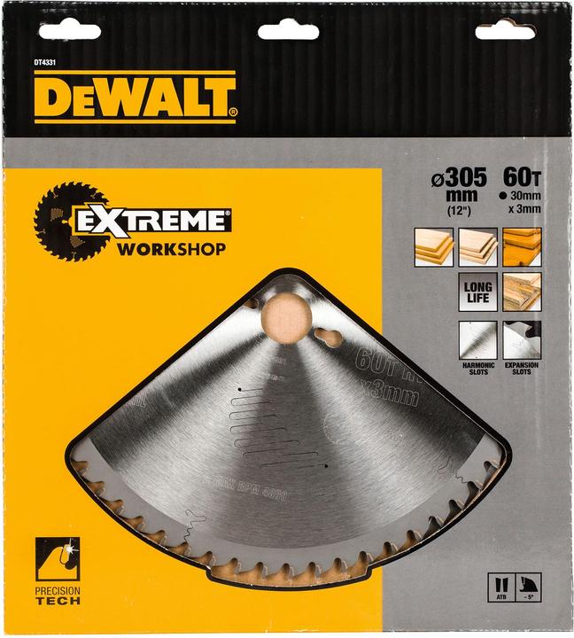 Immagine prodotto DeWalt Lama per sega circolare portatile