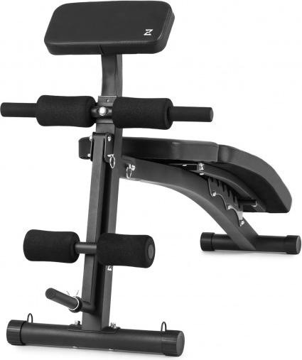 Actual product image Zipro Volume training bench with leg press and prayer bar