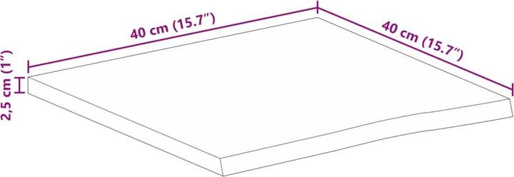 Produktbild VidaXL Luminous Lythrum (40 x 40 x 2.5 cm)